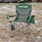 Wakeman Oversized Camping Chair - Heavy Duty Folding Chair with Cooler & Carry Bag by Wakeman Green 75-CMP1126 - alternate 6